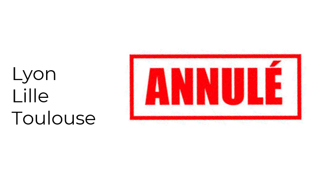ANNULATION RENCONTRE EN REGION
