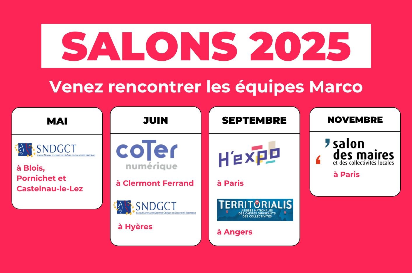 planning salons 2025